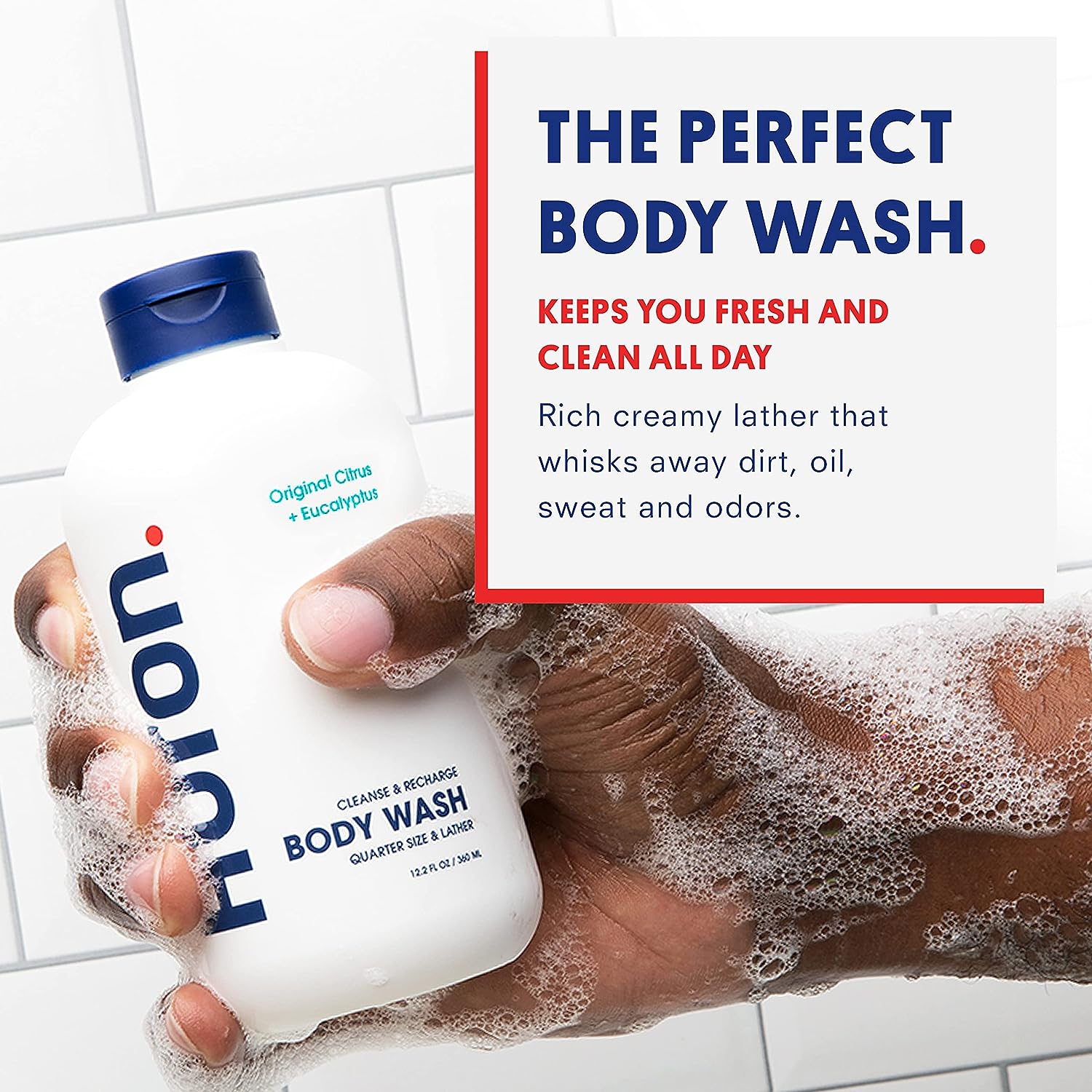 Esupli.com  Huron Men’s Moisturizing Body Wash - Clean & Woo