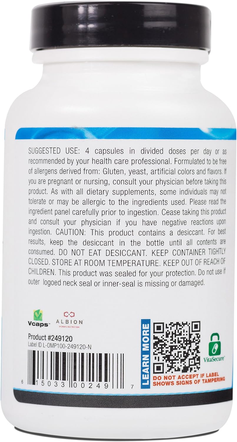 Ortho Molecular Reacted Multimin - 120 Capsules