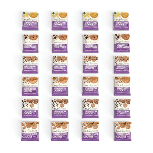 Nutrisystem? Cookie Variety Pack, 24ct, Guilt-Free Snacks to Support H2.31 Pounds