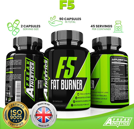 F5 Weight Loss Pills - Fat Burners For Men - Fat Burners For Women Wei110 Grams