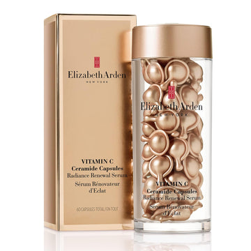 Elizabeth Arden Vitamin C Ceramide Capsules Serum, Daily Skin Care, Birghtening Face Serum