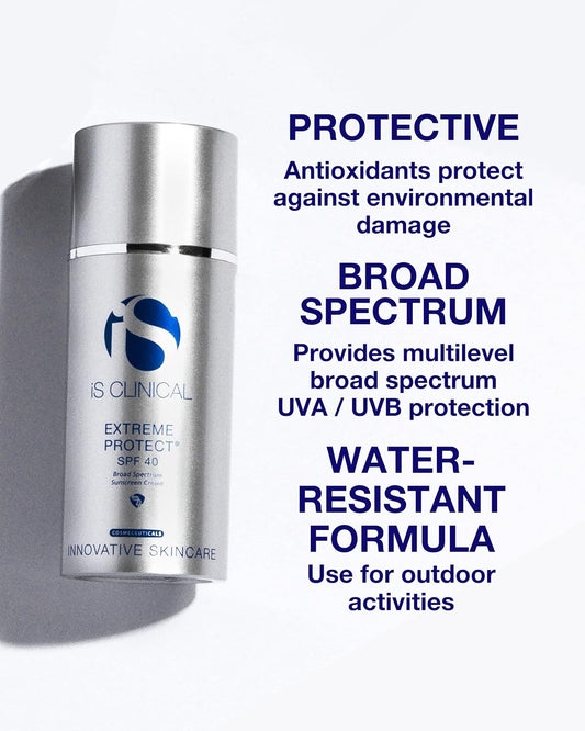 iS CLINICAL Extreme Protect SPF 40, Tinted Sunscreen; Daily Face Moisturizer with SPF; Hydrating Treatment Sunscreen