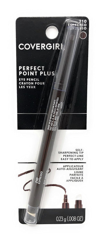 CoverGirl Perfect Point Plus Eyeliner, Espresso (W) 210, 0.008 -  Packages (Pack of 2)