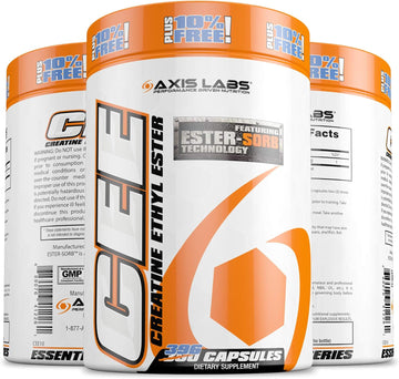 Axis Labs Creatine Ethyl Ester, Capsules, 396-Count396 Count