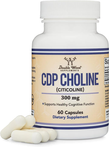 CDP Choline (Citicoline) Supplement, Pharmaceutical Grade, Manufacture1.35 Ounces