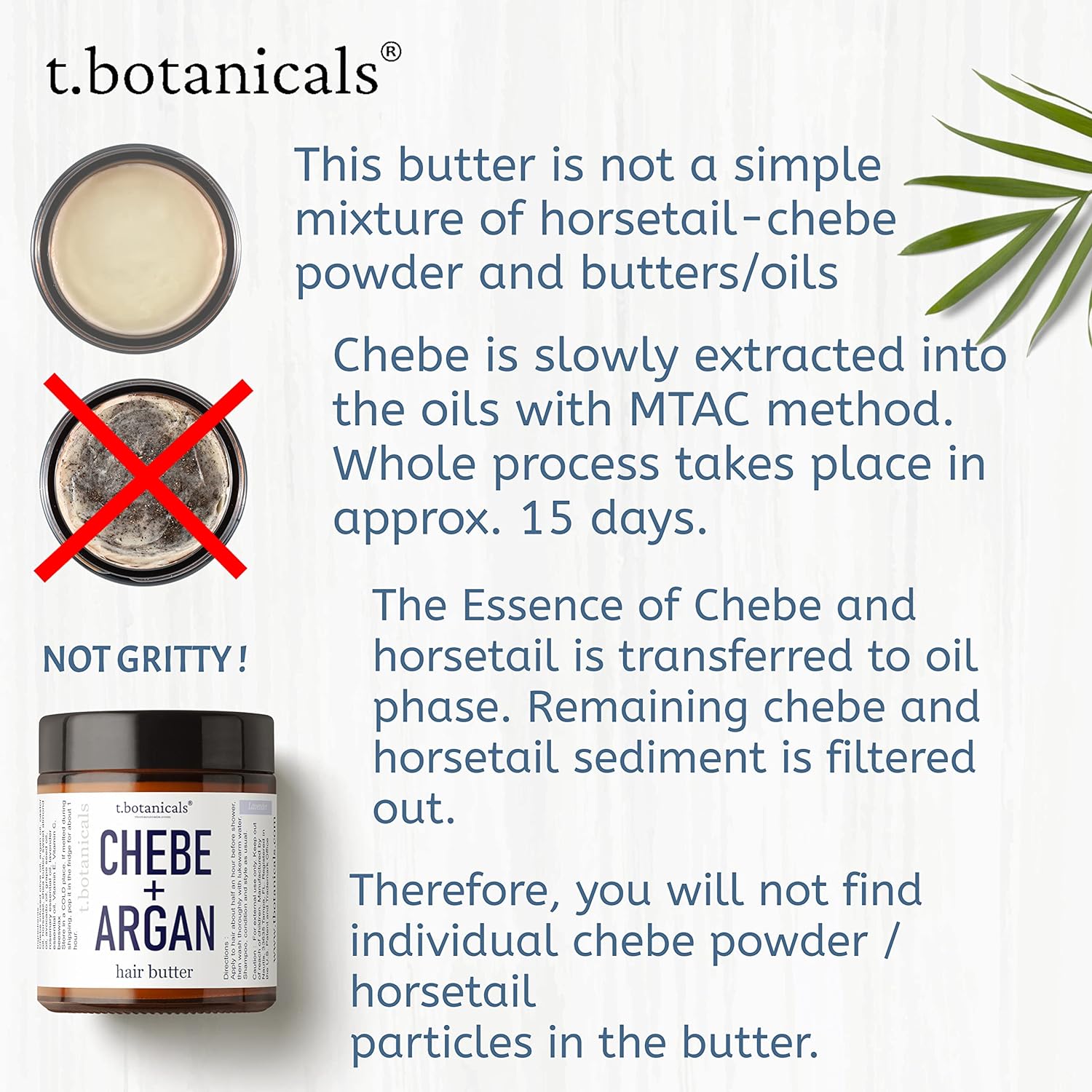  t.botanicals Chebe Butter for Hair Growth, Chebe Hair Butte