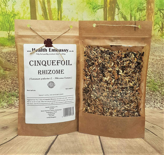 Health Embassy | Cinquefoil Rhizome | Comarum palustre L | Herbal Tea