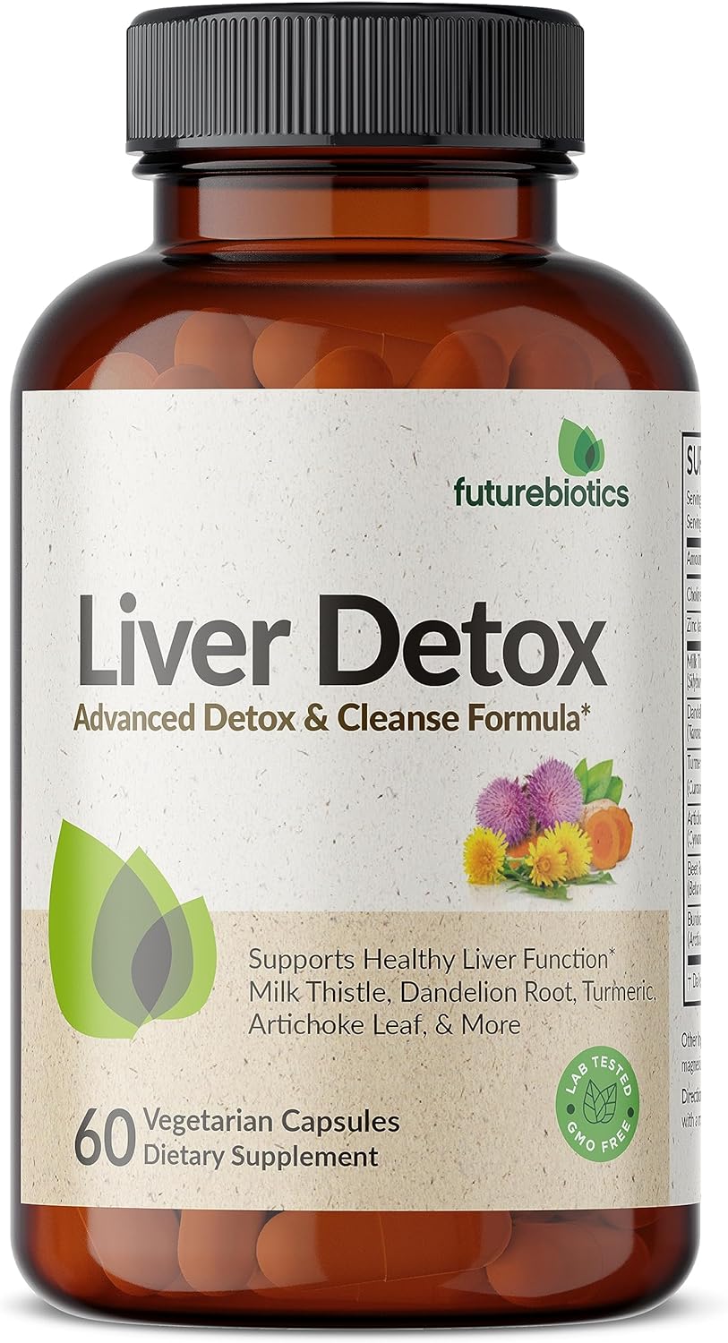 Futurebiotics Liver Detox Advanced Detox & Cleanse Formula Supports He