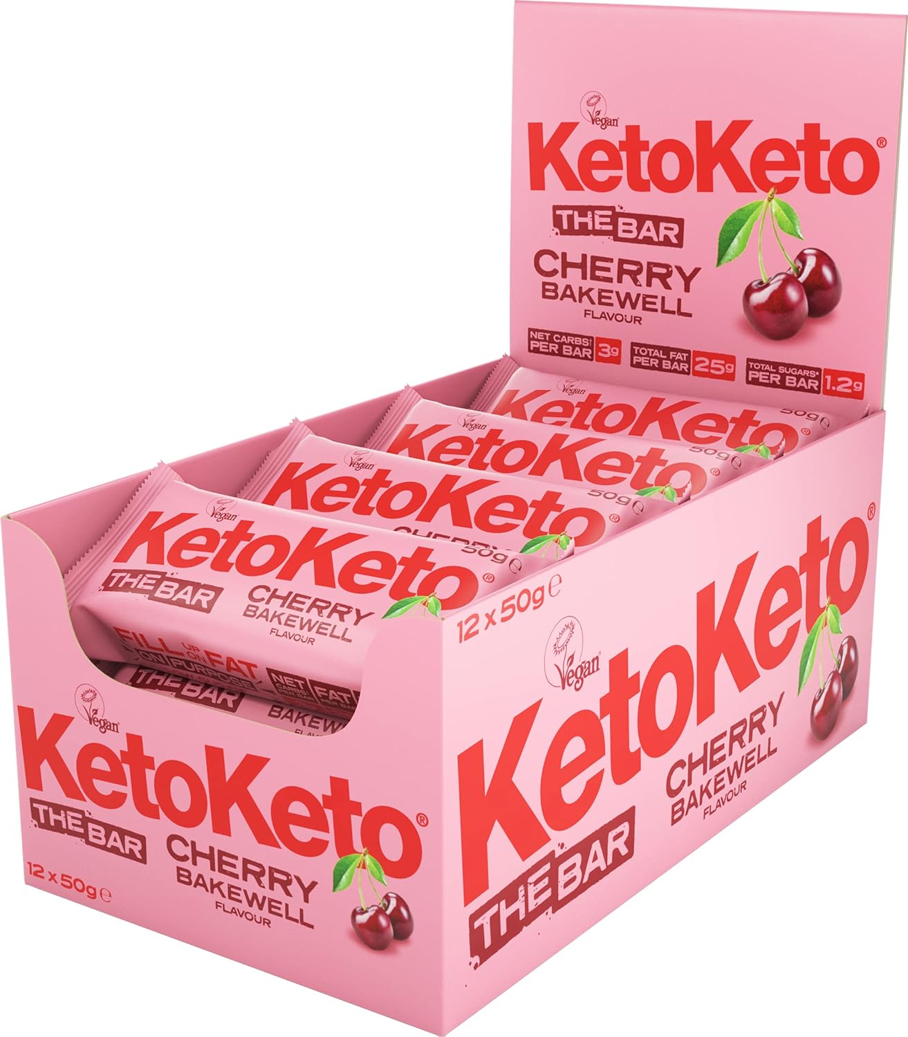 Keto Keto Bars 12 X 50G Keto Snacks For Weight Loss | Keto Diet, Sugar600 Grams