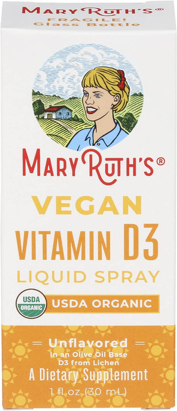 Mary Ruth's Organic Vitamin D3 Spray, 1 FZ