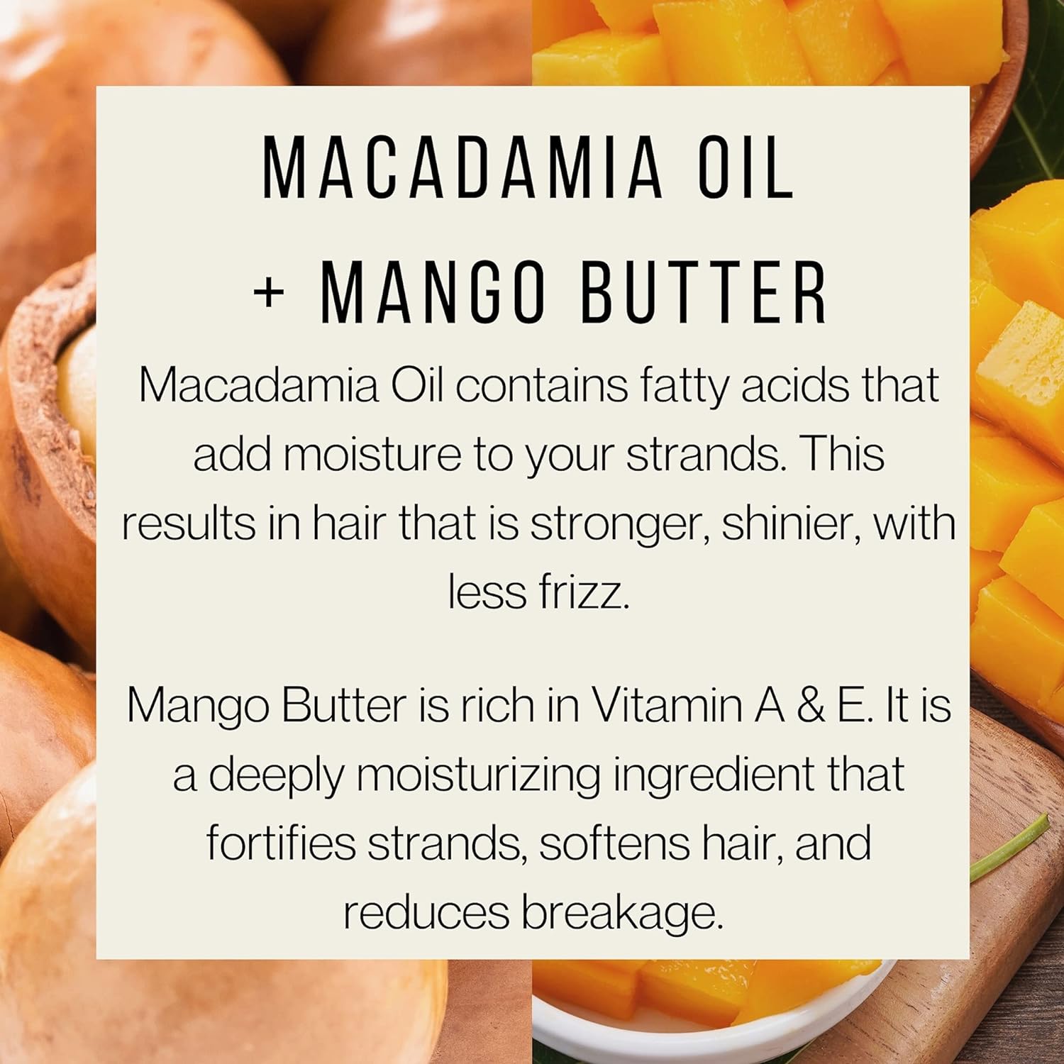 Plantanicals Damage Repair Shampoo with Macadamia Oil and Ma