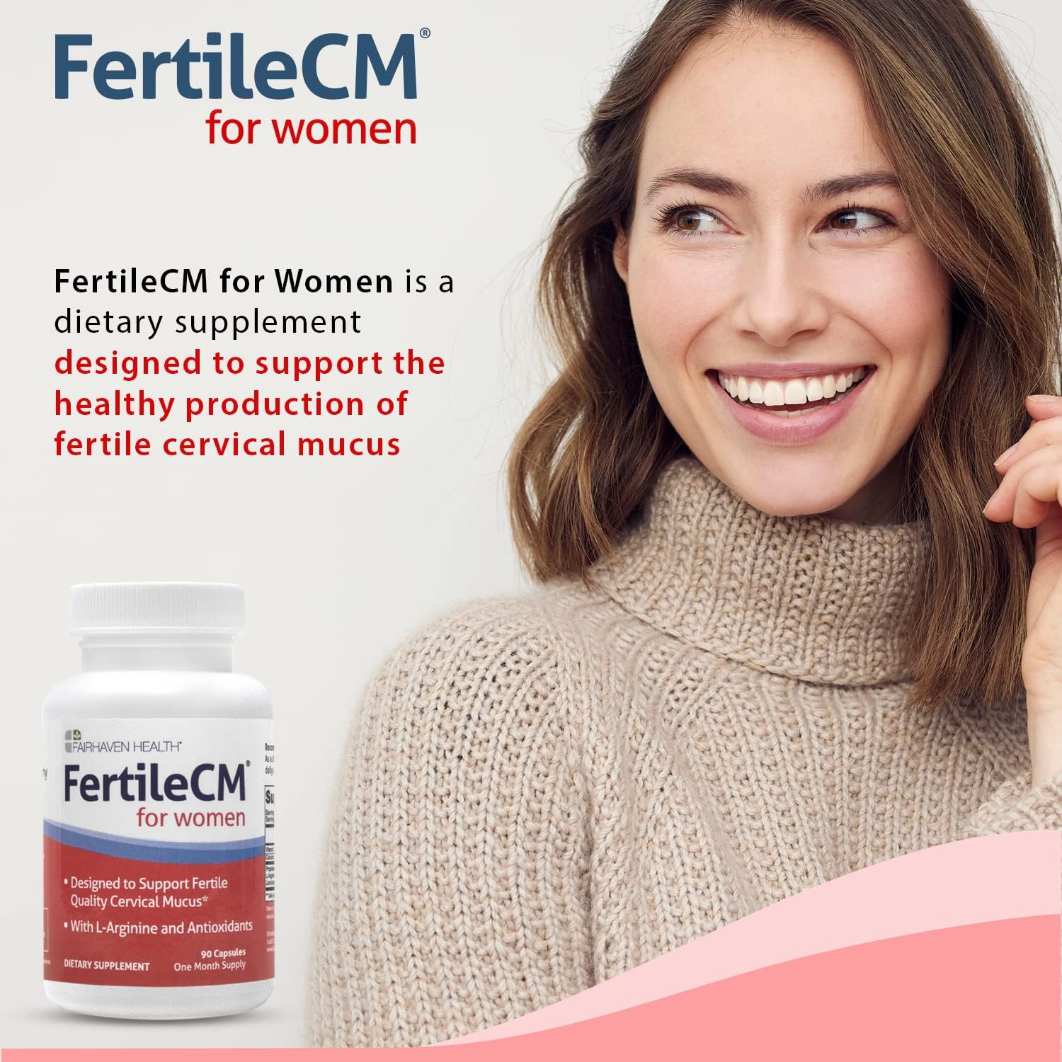 Fairhaven Health FertileCM Fertility Supplement For Women, Capsules - 