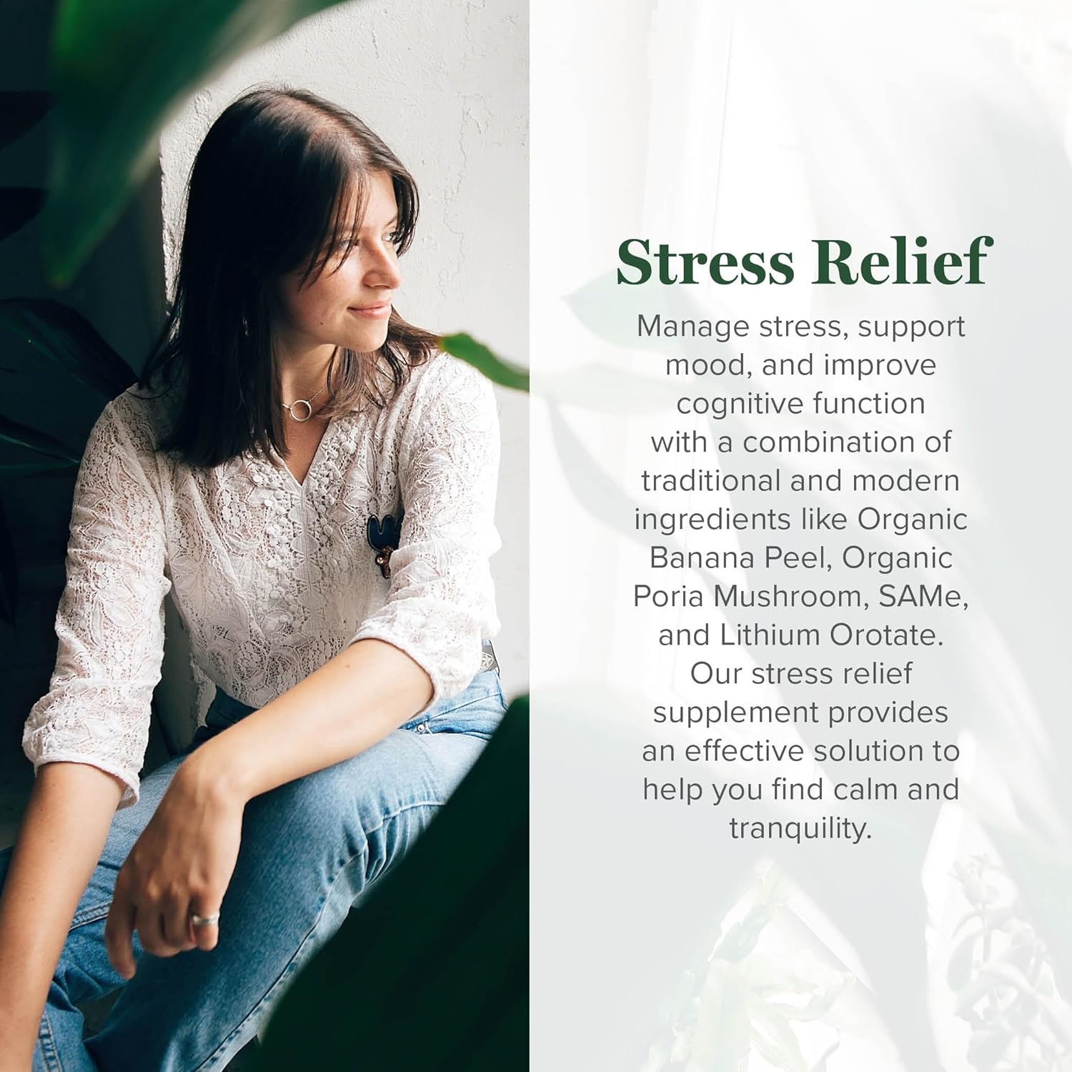 Global Healing Stress Relief Supplement with Lithium Orotate - Advance