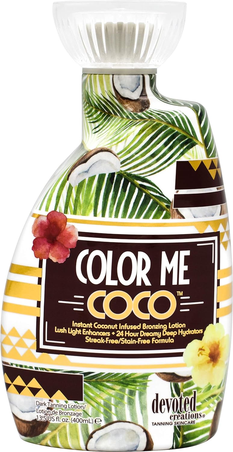 Devoted Creations Color Me Coco Bronzer Tanning Lotion 13.5