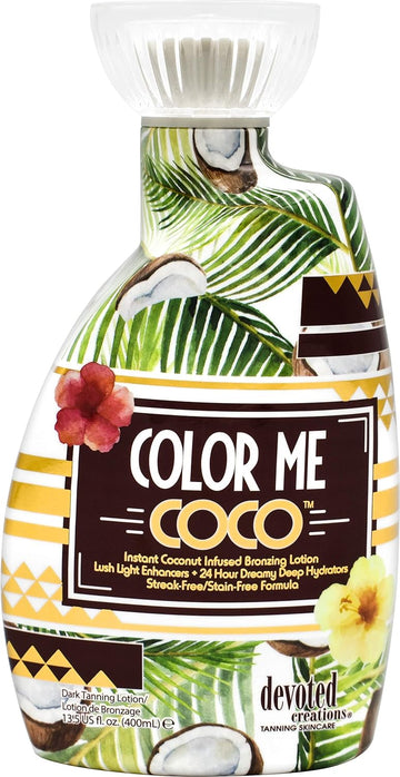 Devoted Creations Color Me Coco Bronzer Tanning Lotion 13.5