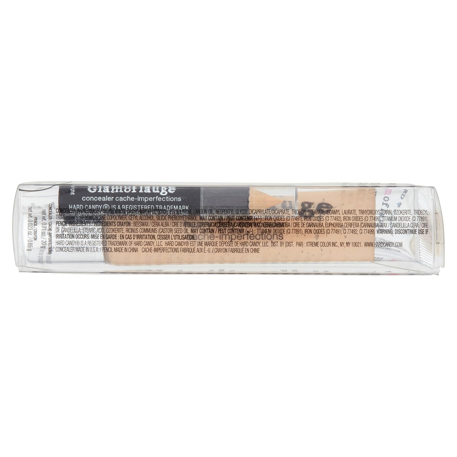 Hard Candy Glamoflauge HEAVY DUTY CONCEALER with pencil (LIG