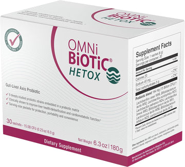 OMNi BiOTiC HETOX Probiotic Liver Detox - Bifidobacterium & Lactobacil