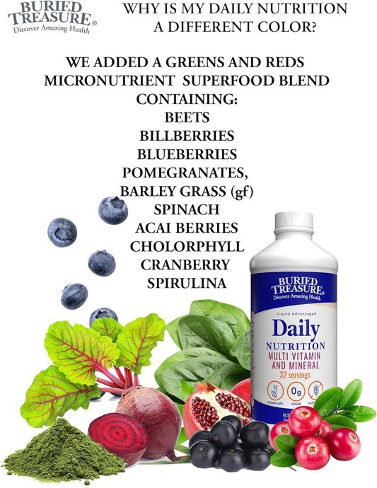 Buried Treasure Daily Nutrition, 16 Fluid Ounce