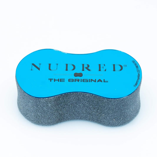 NuDred Hydrate I.T. Formula - Hair Sponge for Black Men Curls + Hair Moisturizer, For Moisturized & Beautifully Sculpted Coils, Twists & Locs (Blue Hair Sponge, Small Holes, 4 Hair Moisturizer)