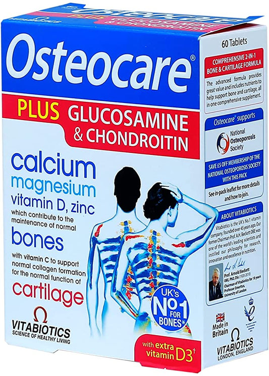 Vitabiotics Osteocare Glucosamine and Chondroitin tablets