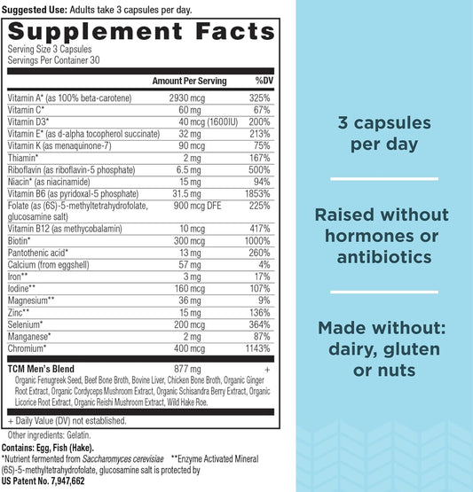 Multivitamin For Men, Ancient Multi Men'S, 21 Vitamins And Minerals In