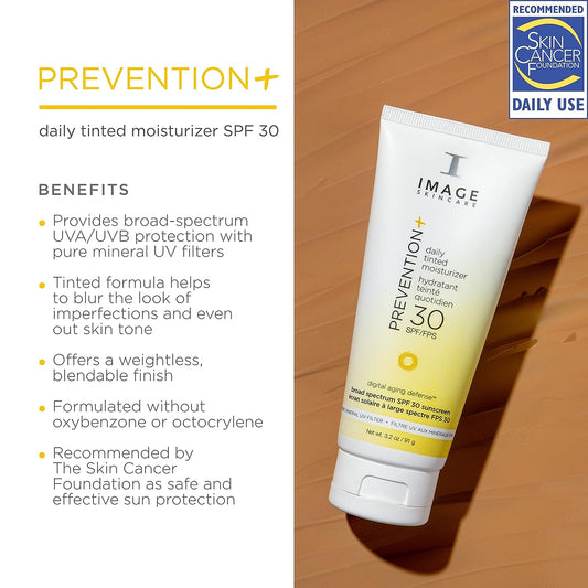 IMAGE Skincare PREVENTION+ Daily Tinted Moisturizer, 3.2