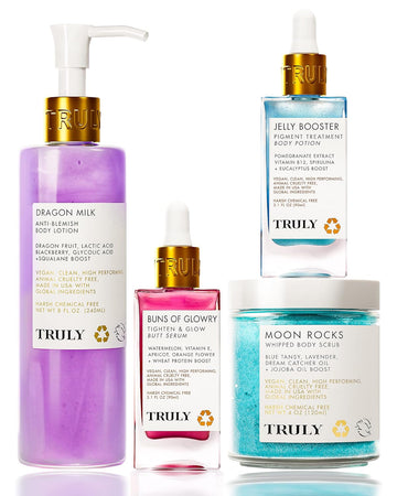 Truly Beauty Body Brightening Kit - Preppy Skin Care comes with Face Serum and Skin Brightening Serum, Dark Spot Remover for Face and Body. Helps with Hyperpigmentation Treatment - Skin Care Set