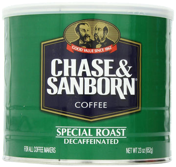 Chase & Sanborn Coffee, Special Roast Decaf Ground Coffee, Medium Roast