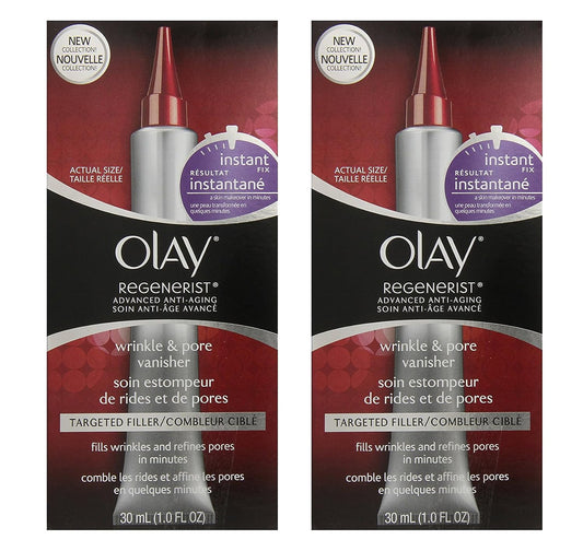 (PACK of 2) Olay Regenerist INSTANT FIX Wrinkle & Pore VANISHER, 1.0   (30) - SEALED