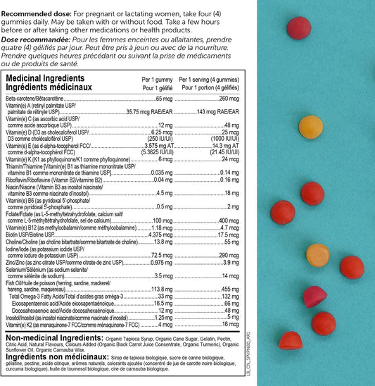 SmartyPants Prenatal and Probiotic Immunity Multivitamin Bundle: (1) P