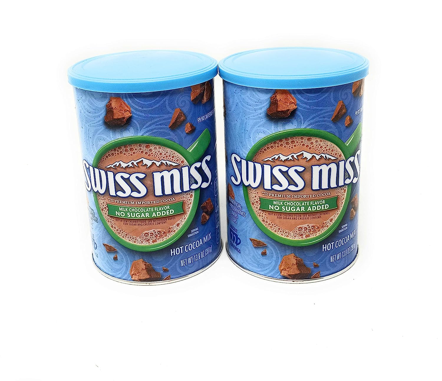 Swiss Miss, Hot Cocoa Mix, No Sugar Added - 2 Pack
