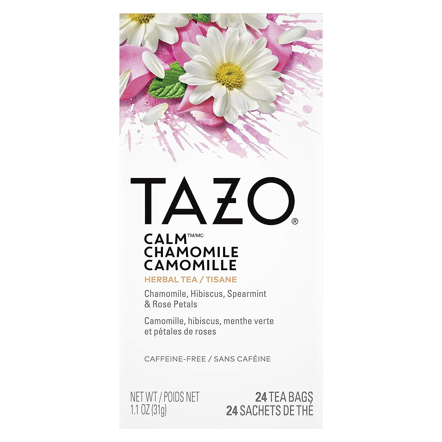 Tazo Tazo Calm Chamomile Herbal Tea Bags 24 Ct