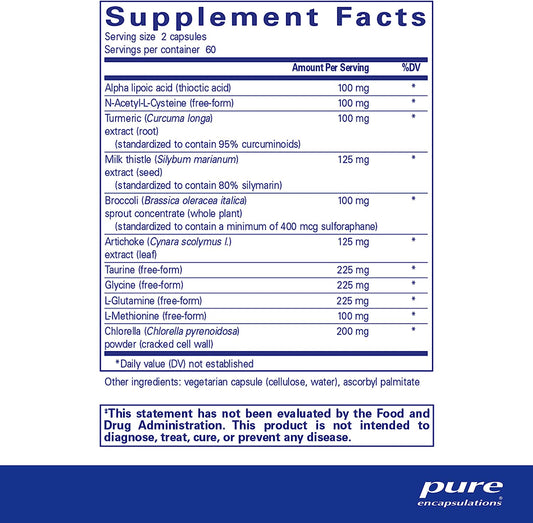 Pure Encapsulations Liver-G.I. Detox | Support For Liver And Gastroint