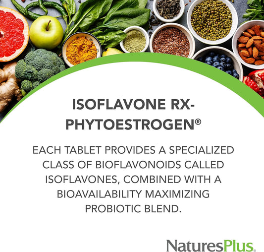 Naturesplus Advanced Therapeutics Isoflavone Rx Phytoestrogen - 125 Mg