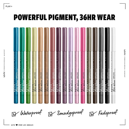 NYX PROFESSIONAL MAKEUP Epic Wear Liner Stick, Long-Lasting Eyeliner Pencil - Emerald Cut