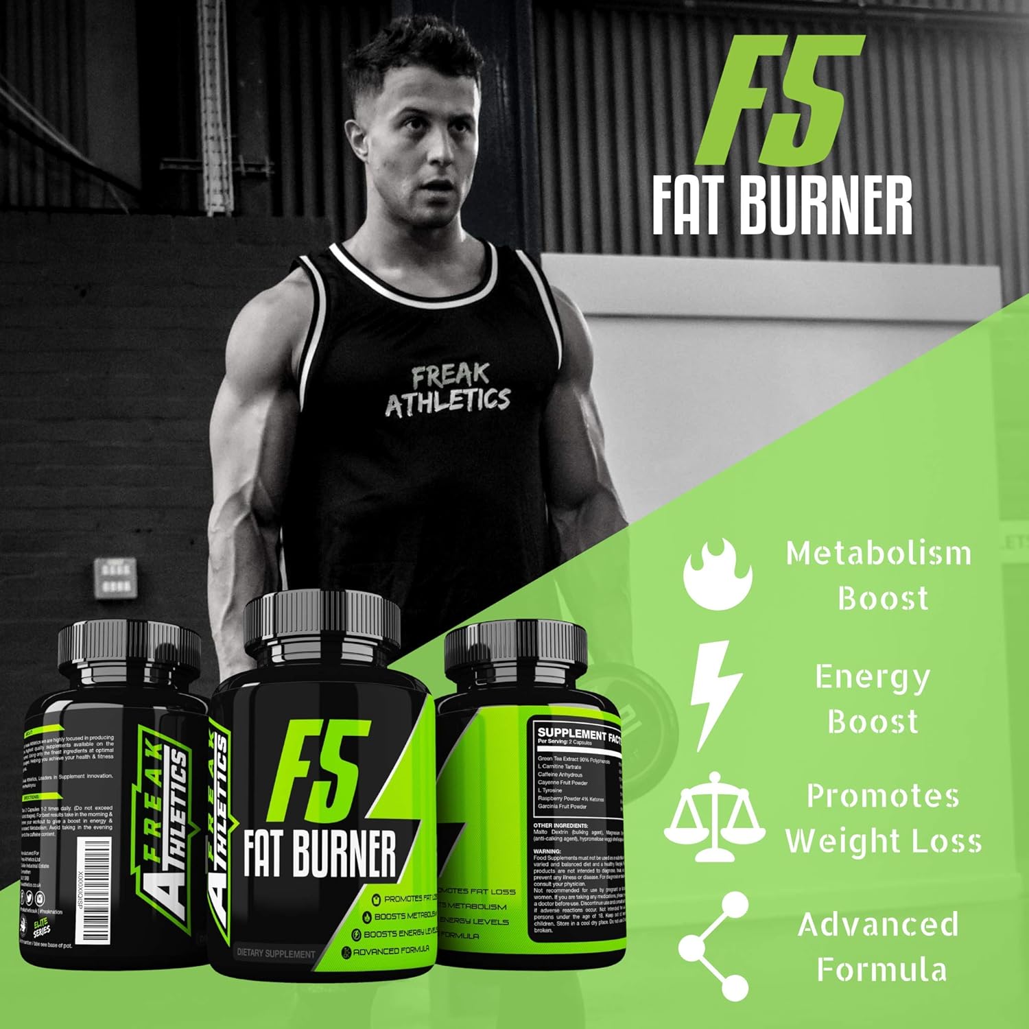 F5 Weight Loss Pills - Fat Burners for Men - Fat Burners for Women Wei