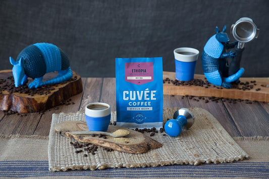 Cuvée Whole Bean Coffee, Ethiopia Single Origin Medium Light Roast, Direct Trade