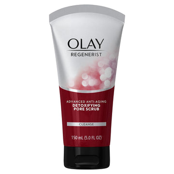 Olay Regenerist Detoxifying Pore Scrub Facial Cleanser, 5.0