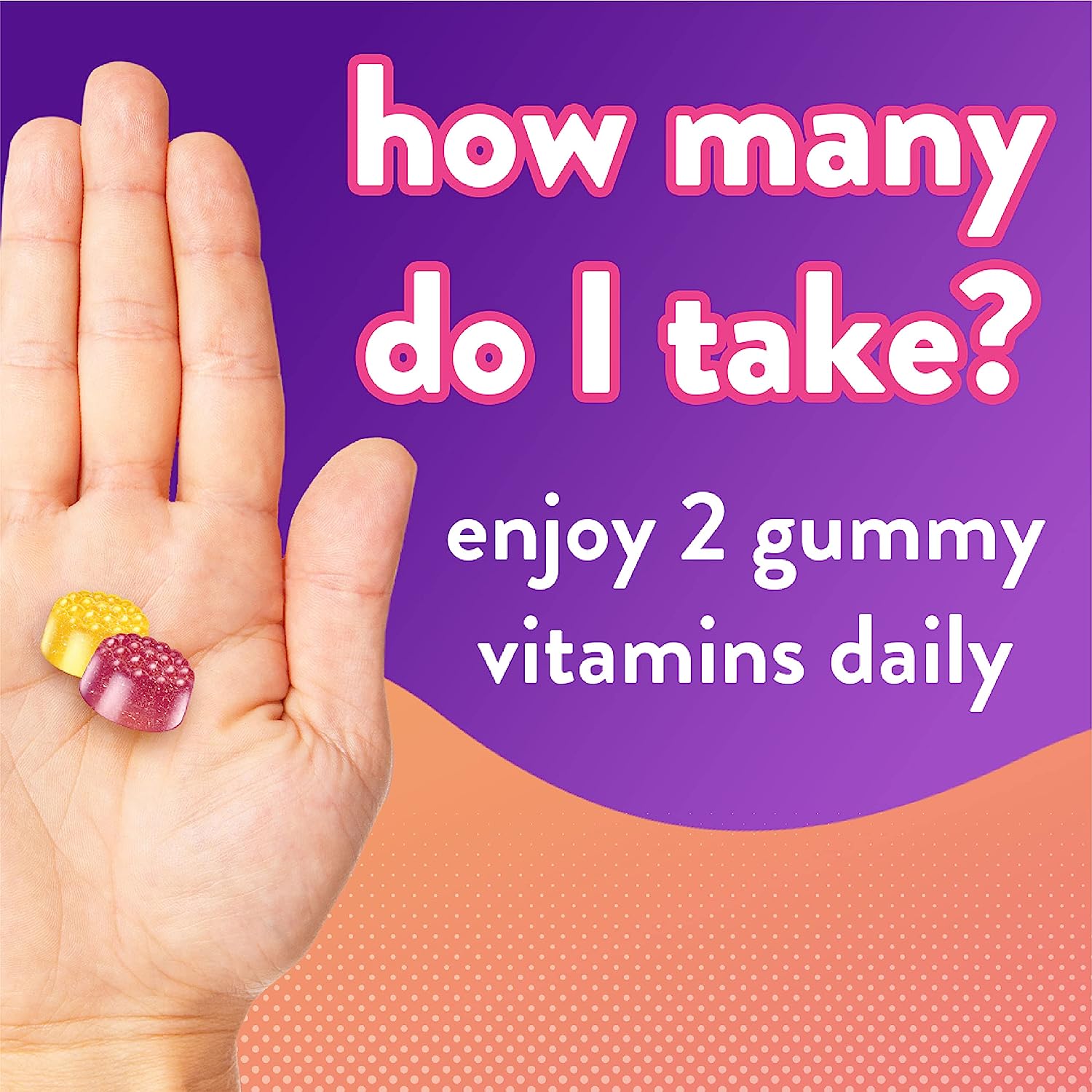  Vitafusion Omega-3 Gummy Vitamins, Berry Lemonade Flavored,