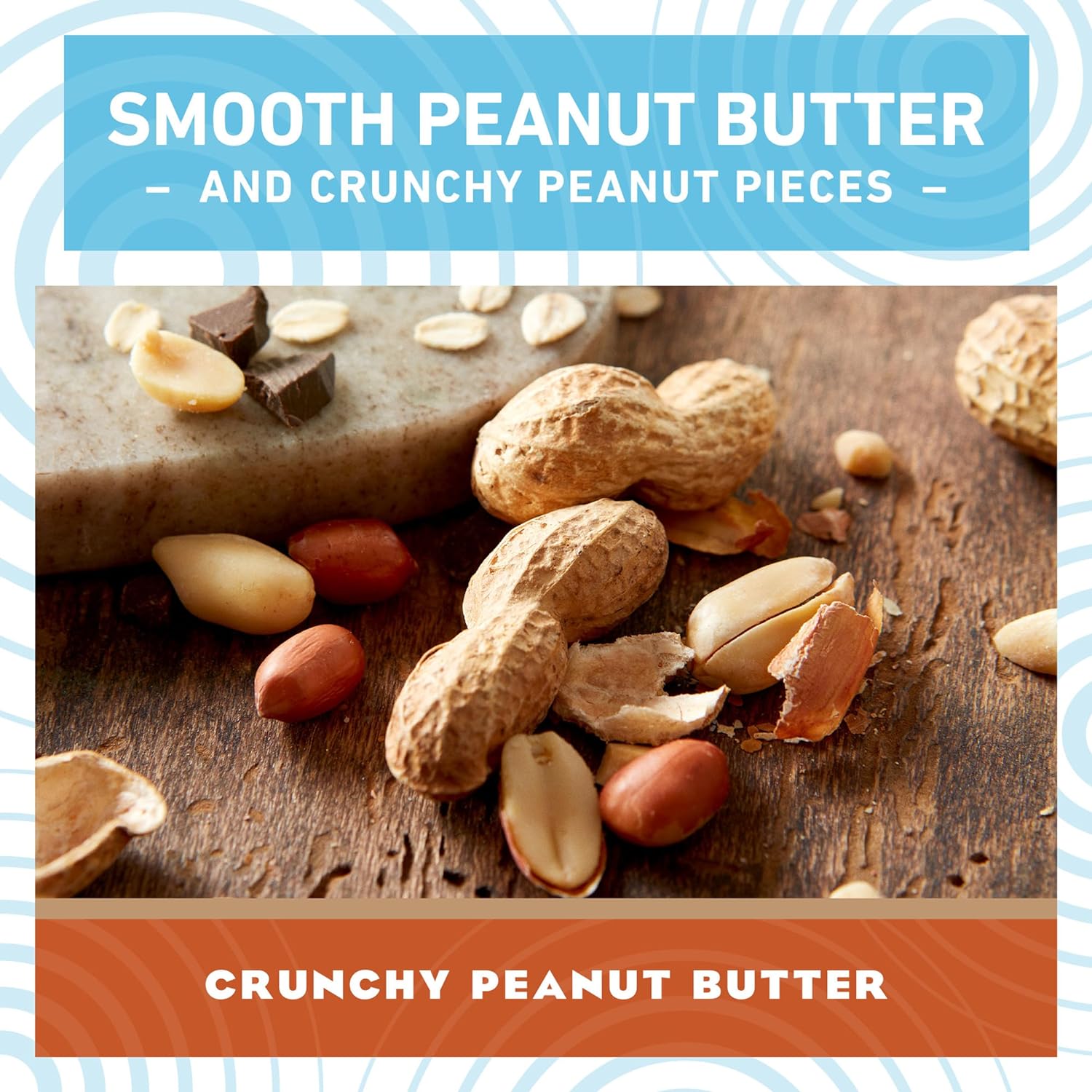 CLIF BAR Minis - Crunchy Peanut Butter - Made with Organic Oats - Non-