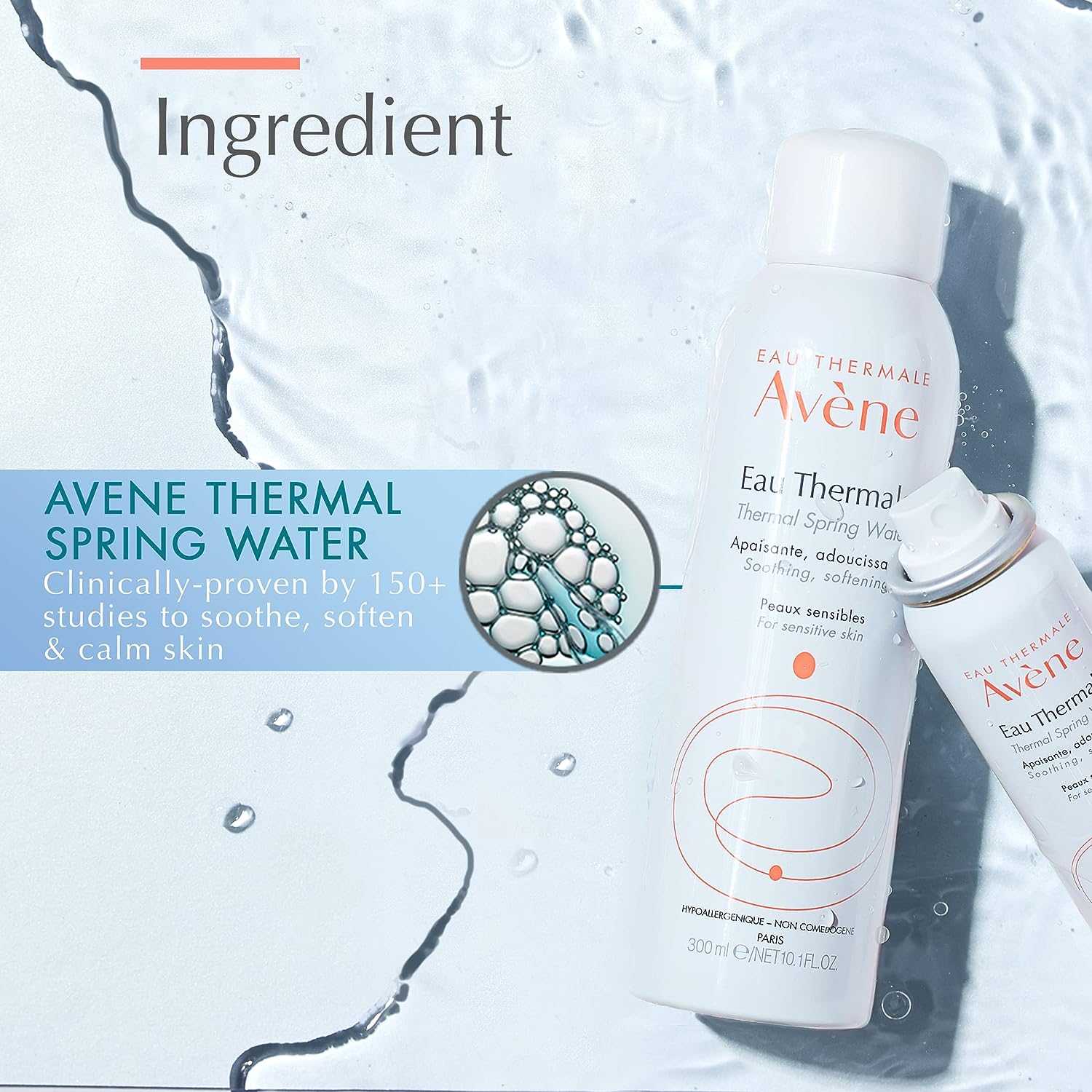 Eau Thermale Avene Thermal Spring Water, Soothing Calming Fa