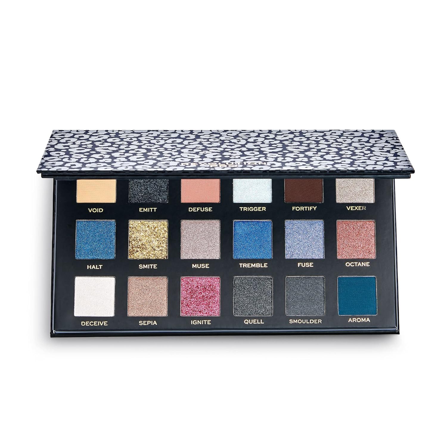 Revolution Pro, New Neutrals Smoked Eyeshadow Palette, 18 Shades, 18x1g