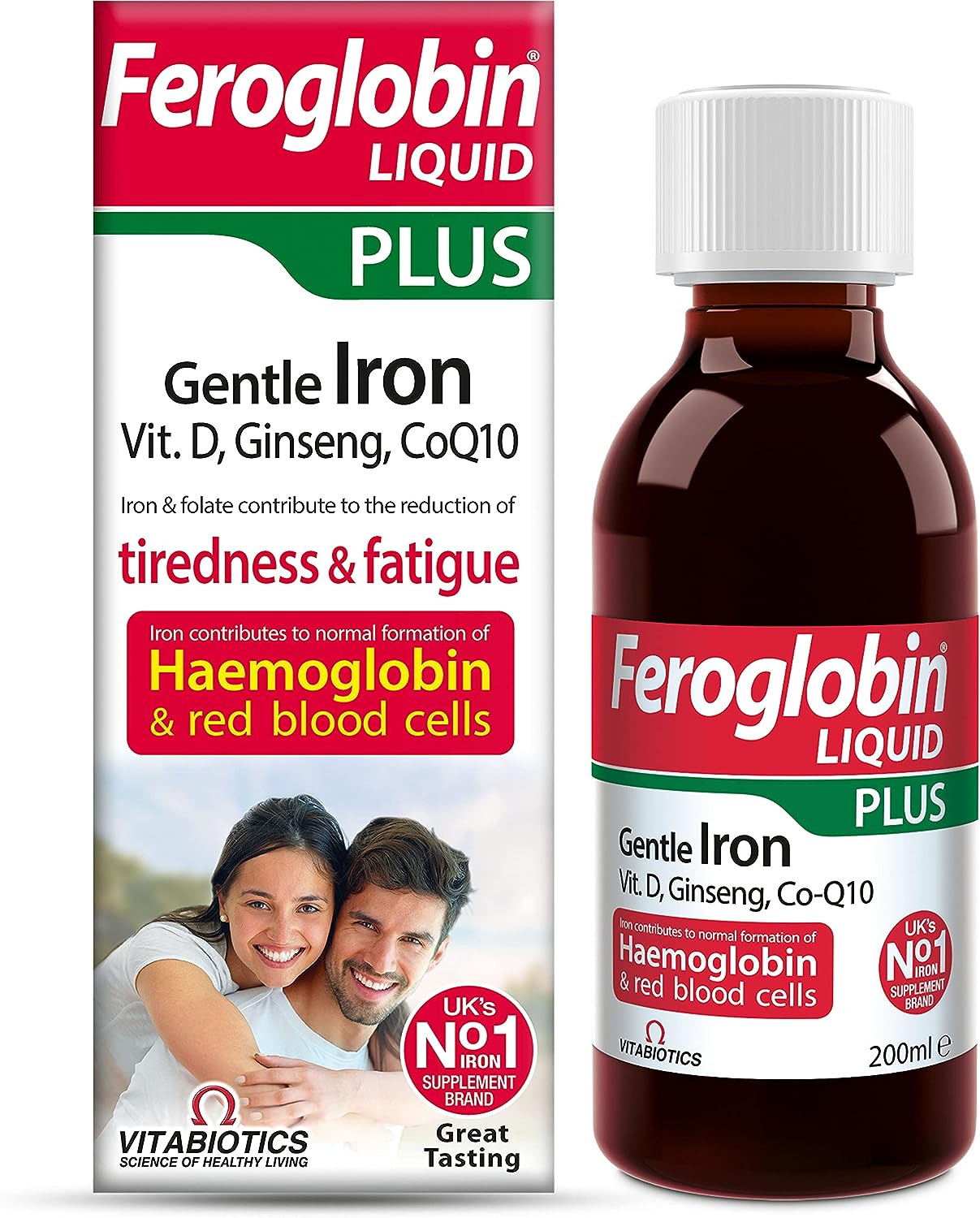 Vitabiotics Feroglobin 200ml Plus Liq