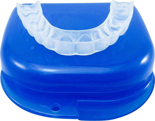 Thin Slim Soft Custom Teeth Night Guard - Teeth Grinding - Teeth Clenching Dental Guard - Slim Thin Fit for Small Mouth - Great for Day Or Night Use - for Upper Teeth - Bruxism Mouth Guard