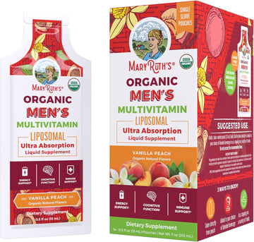 Multivitamin For Men | Usda Organic | Sugar Free Mens Multivitamin Lip