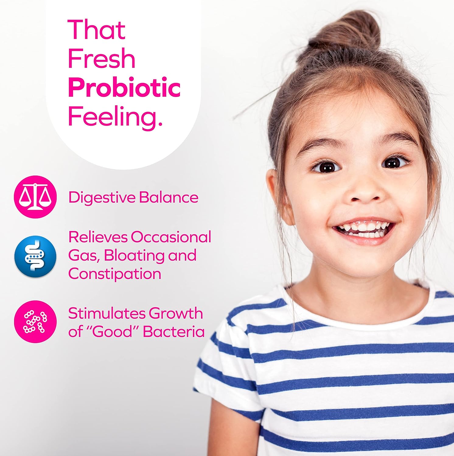 Florajen Kids Probiotic, 6 Billion CFUs, Refrigerated Probiotics for K