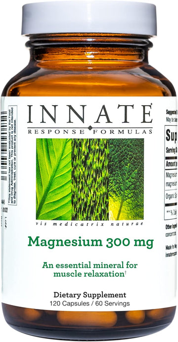 INNATE Response Formulas Magnesium 300 mg - Mineral Supplement for Mus