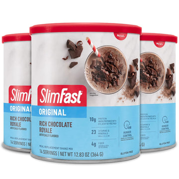 SlimFast Meal Replacement Powder, Original Rich Chocolate Royale, Shak2.41 Pounds