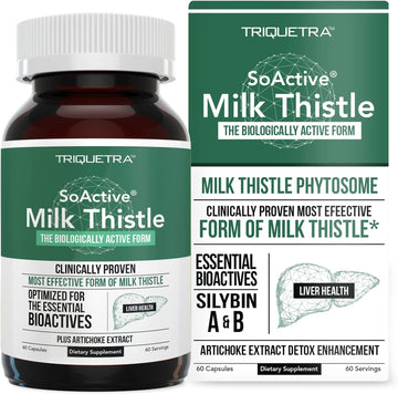SoActive? Milk Thistle: Clinically Proven 10X More Effective Milk This