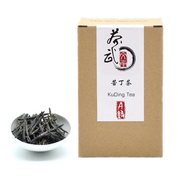 Cha Wu-[A] KuDing Tea, Loose Leaf Chinese Herbal Tea,Bitter Taste